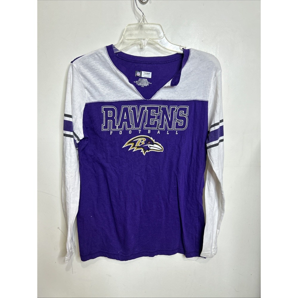 Baltimore Ravens NFL team apparel Women's Size‎ L Top, long sleeves